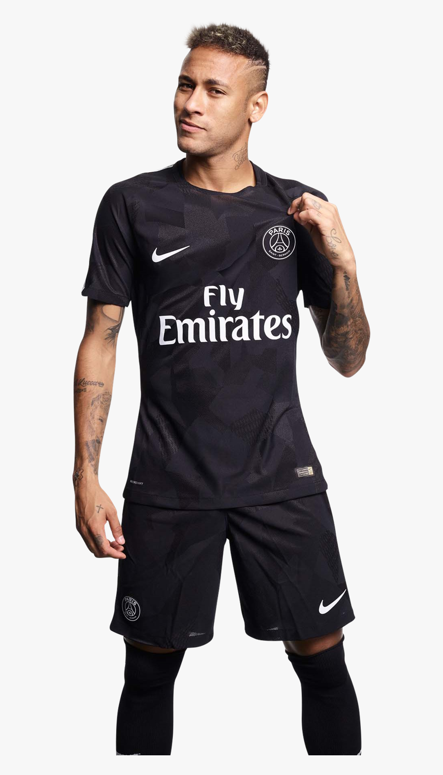 Neymar Football Png Psg Render Clipart Image - Neymar Jr Psg Png , Free