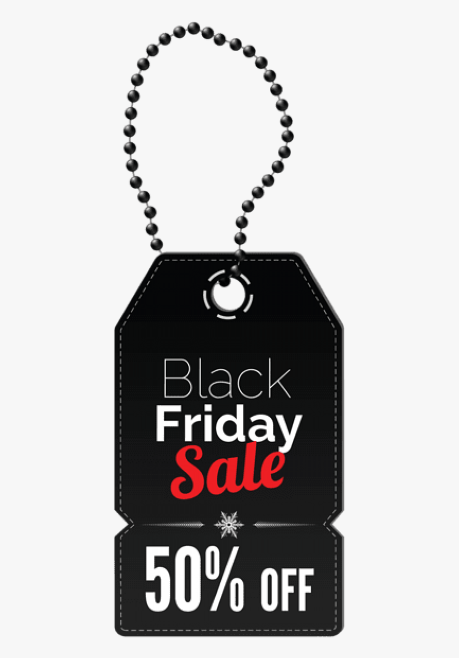 Free Png Download Black Friday 50% Off Tag Clipart - Poster, Transparent Clipart
