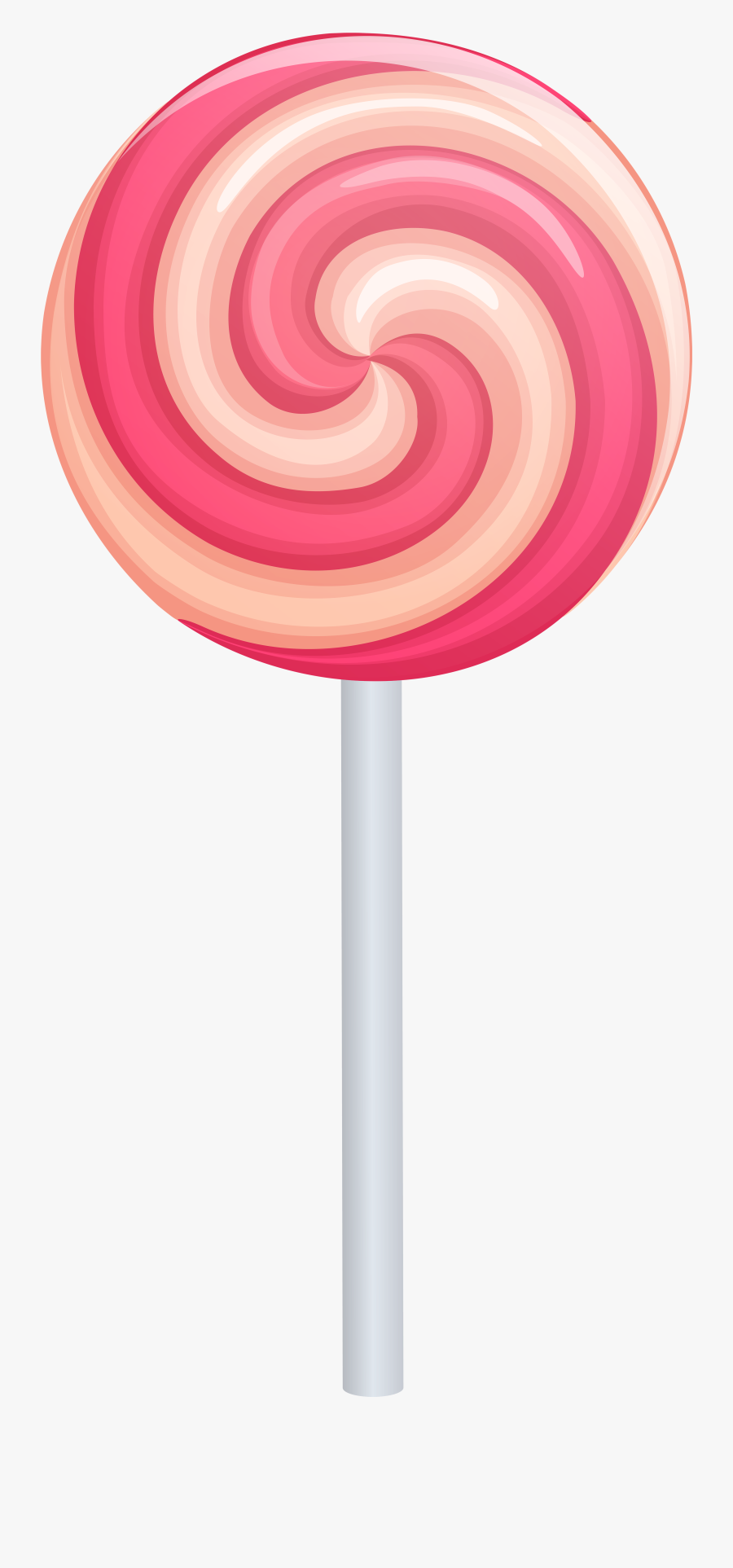 Swirl Png Clip Art - Pink Lollipop Clipart, Transparent Clipart