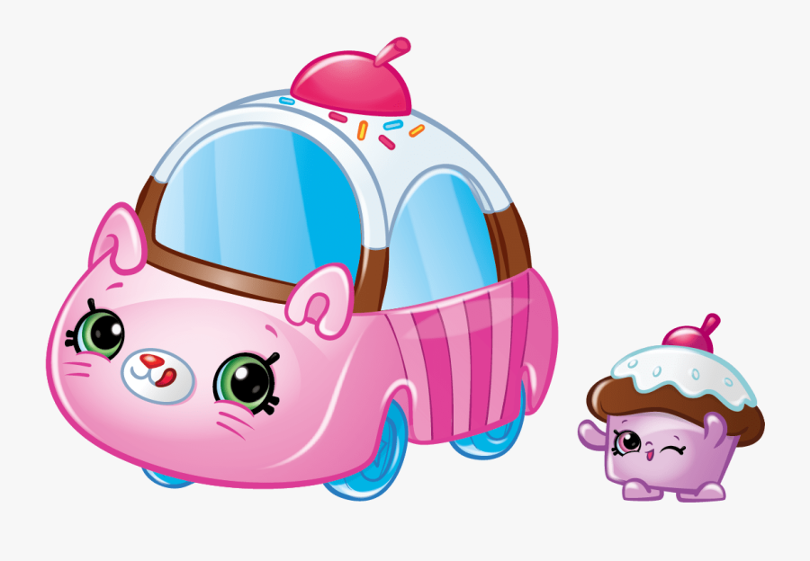 Cutie Car Choc Cherry Wheels Clipart , Png Download - Shopkins Cutie Cars Choc Cherry Wheels, Transparent Clipart