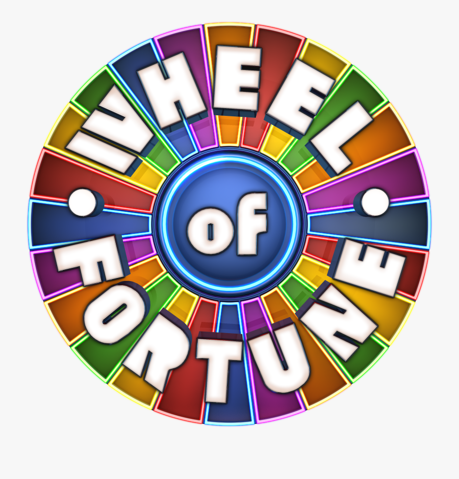 Transparent Wheel Of Fortune Logo Png - Wheel Of Fortune Game Logo, Transparent Clipart