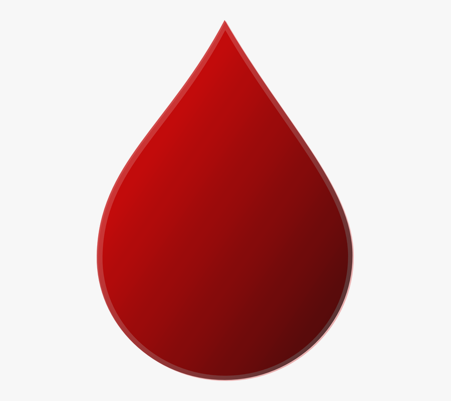 Water Drops Svg - Red Drop Transparent Background, Transparent Clipart