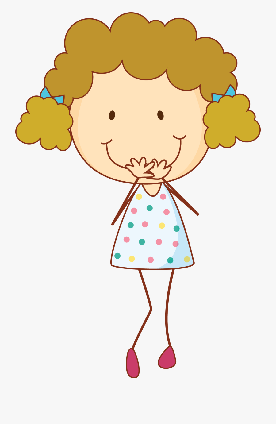 Girl Laughing Cartoon Png , Free Transparent Clipart ClipartKey
