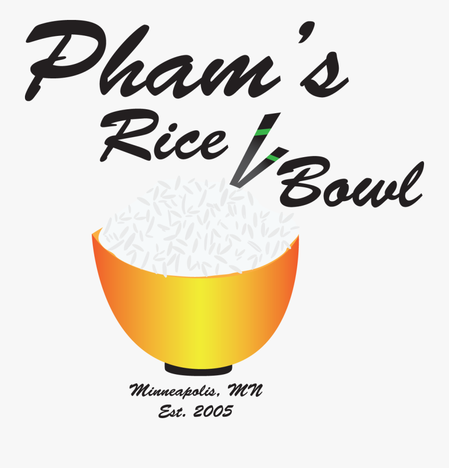 Pham S Rice Bowl - Asia Rice Food Logo, Transparent Clipart