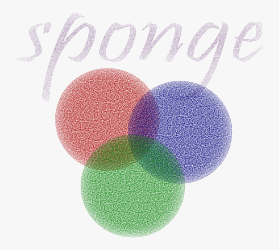 Sponge Filter - Circle, Transparent Clipart