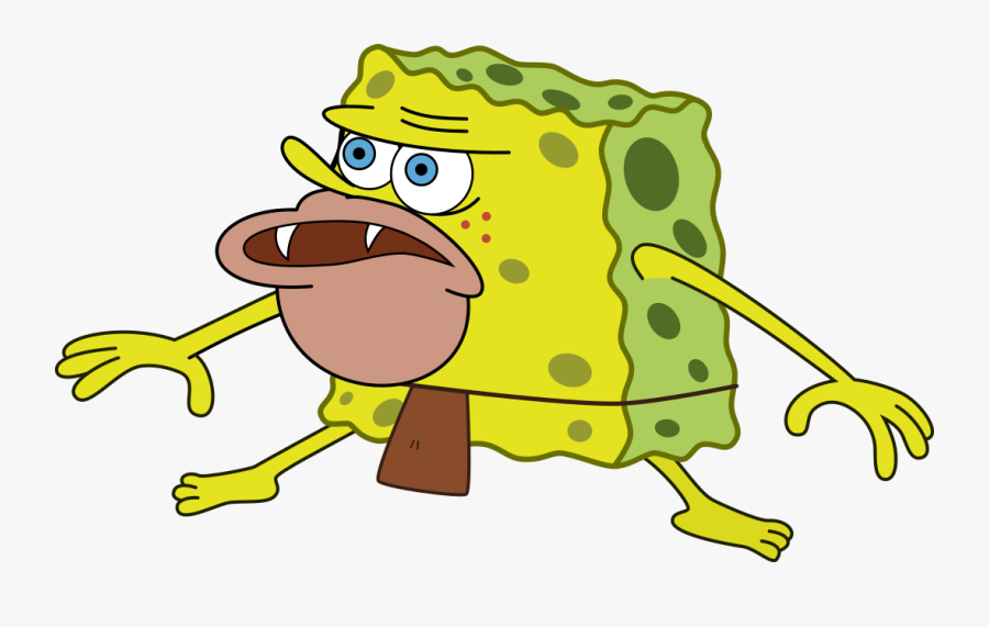 Primitive Spongebob Png, Transparent Clipart