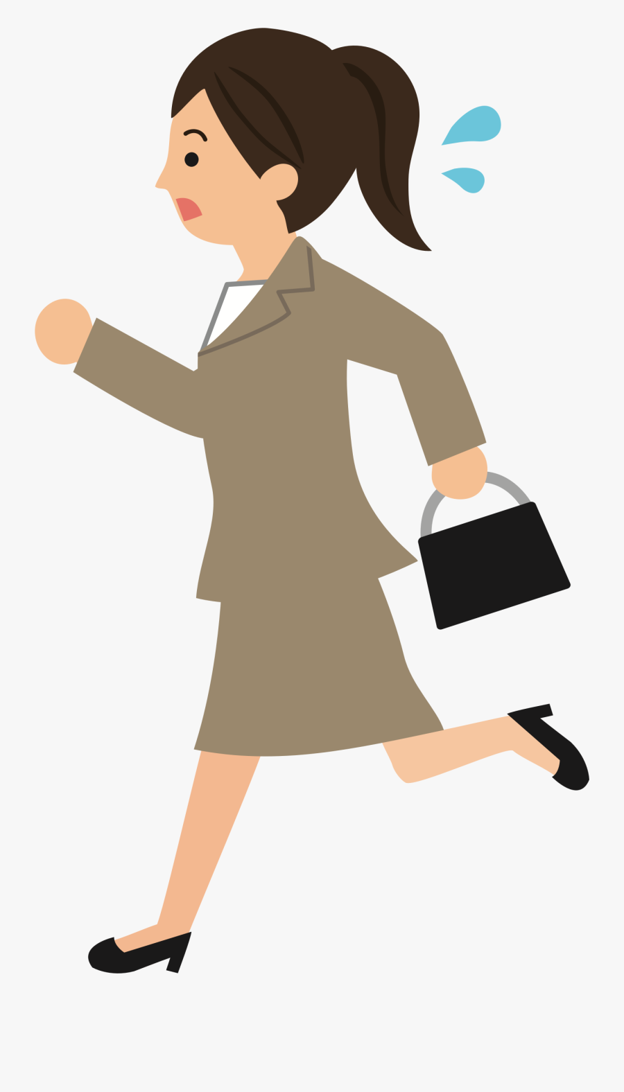 Late For Work - Late For Work Clipart, Transparent Clipart