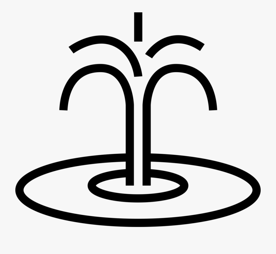 Paradise Ca Fountains - Fountain Icon, Transparent Clipart