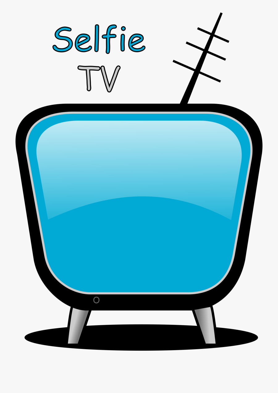 This Free Icons Png Design Of Selfie Tv - Tv Clip Art, Transparent Clipart