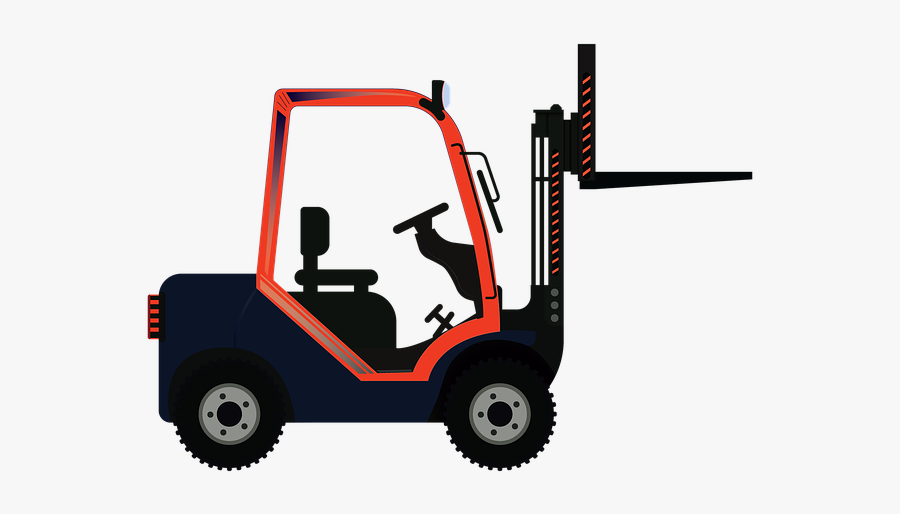 Forklift Parking Only, Transparent Clipart