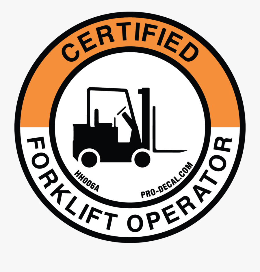 Forklift Clipart Forklift Driver - Forklift Operator Logo, Transparent Clipart