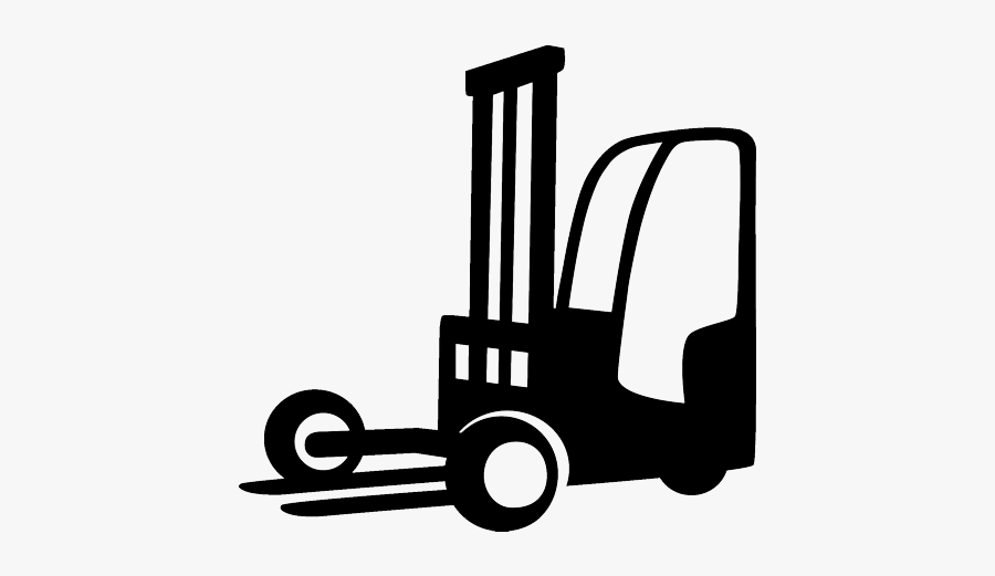 Icon Truck Mounted Forklift, Transparent Clipart