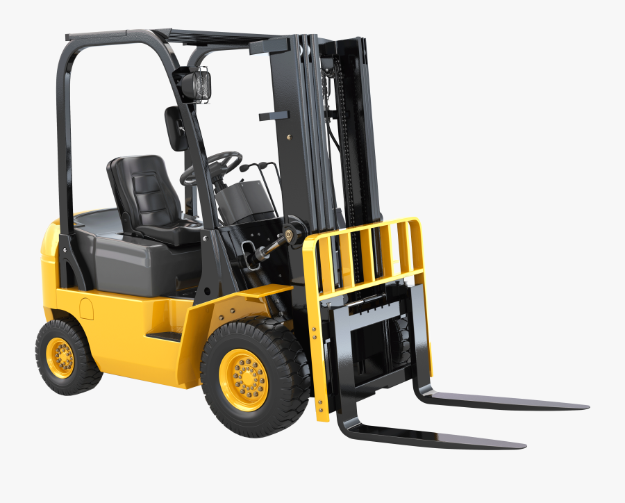 Construction Equipment - Forklift, Transparent Clipart