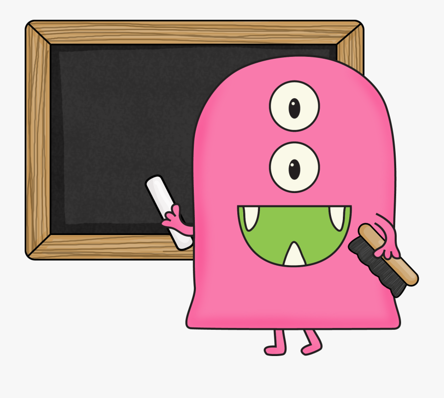 Classroom Information Students Arrive - Monster Teacher Clip Art, Transparent Clipart