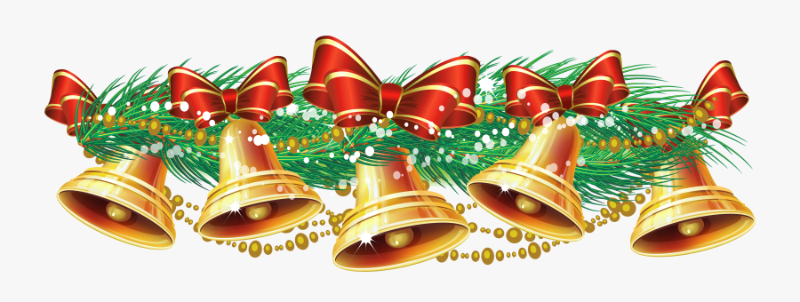 Graphic Transparent Stock Free Christmas Bell Clipart - Merry Christmas Bell Png, Transparent Clipart