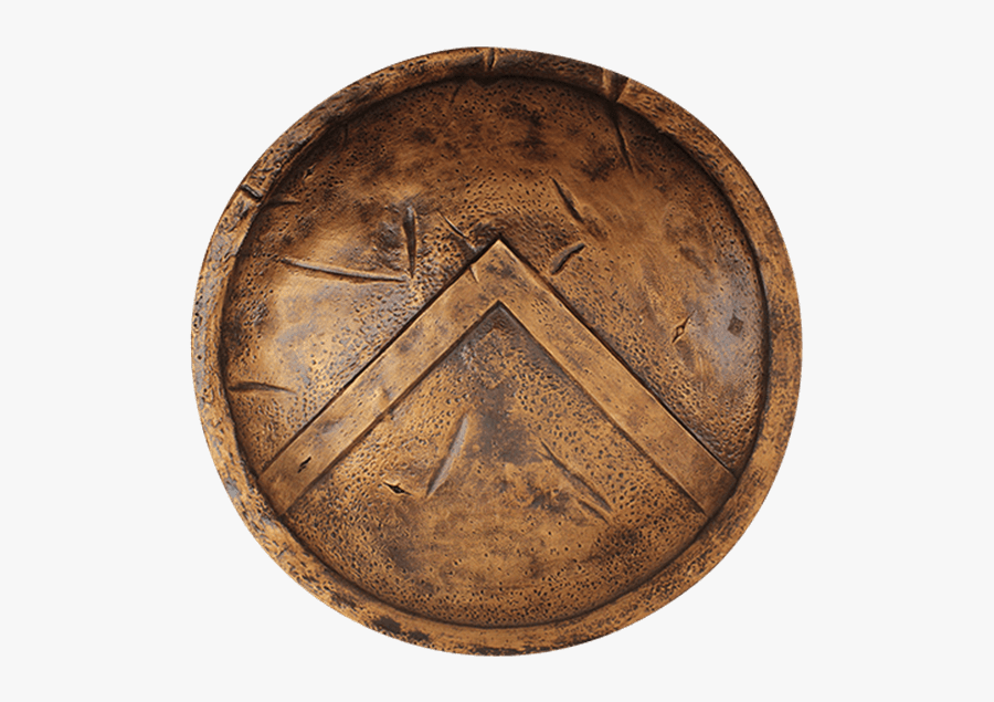 Clip Art 300 Shield - Ancient Greek Spartan Shield, Transparent Clipart