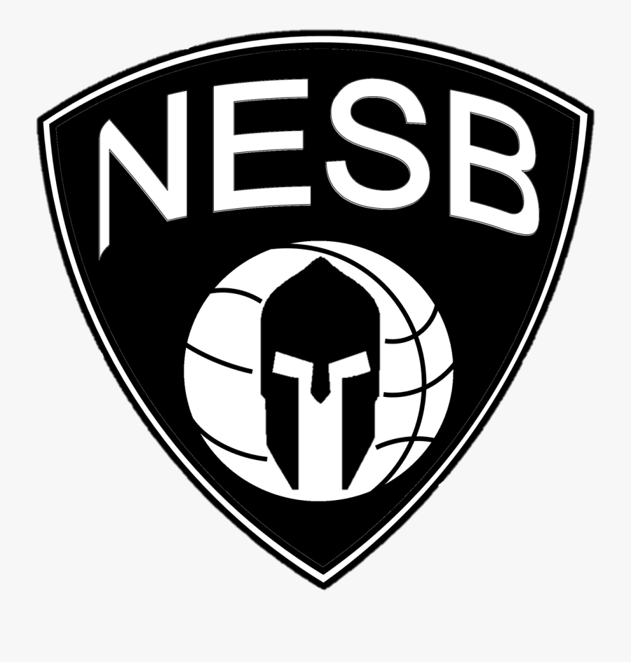 New England Spartan Basketball Clipart Black And White - Spartan Logo Basketball, Transparent Clipart