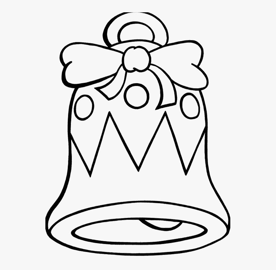 Free Christmas Bell Coloring Pages Free Transparent Clipart Clipartkey