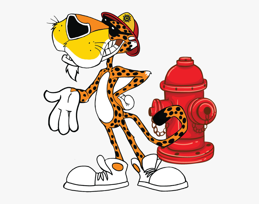 Welcome To Chester Cheetah Fire Station - Chester Cheetah, Transparent Clipart