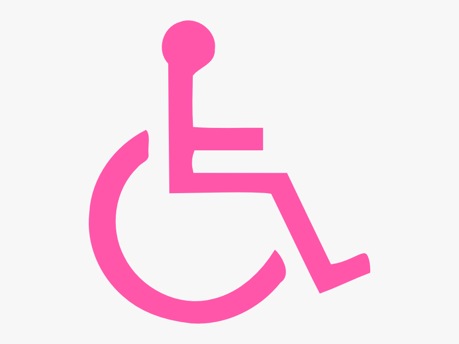 Light Handicapped Symbol Clip - Wheelchair Clipart, Transparent Clipart