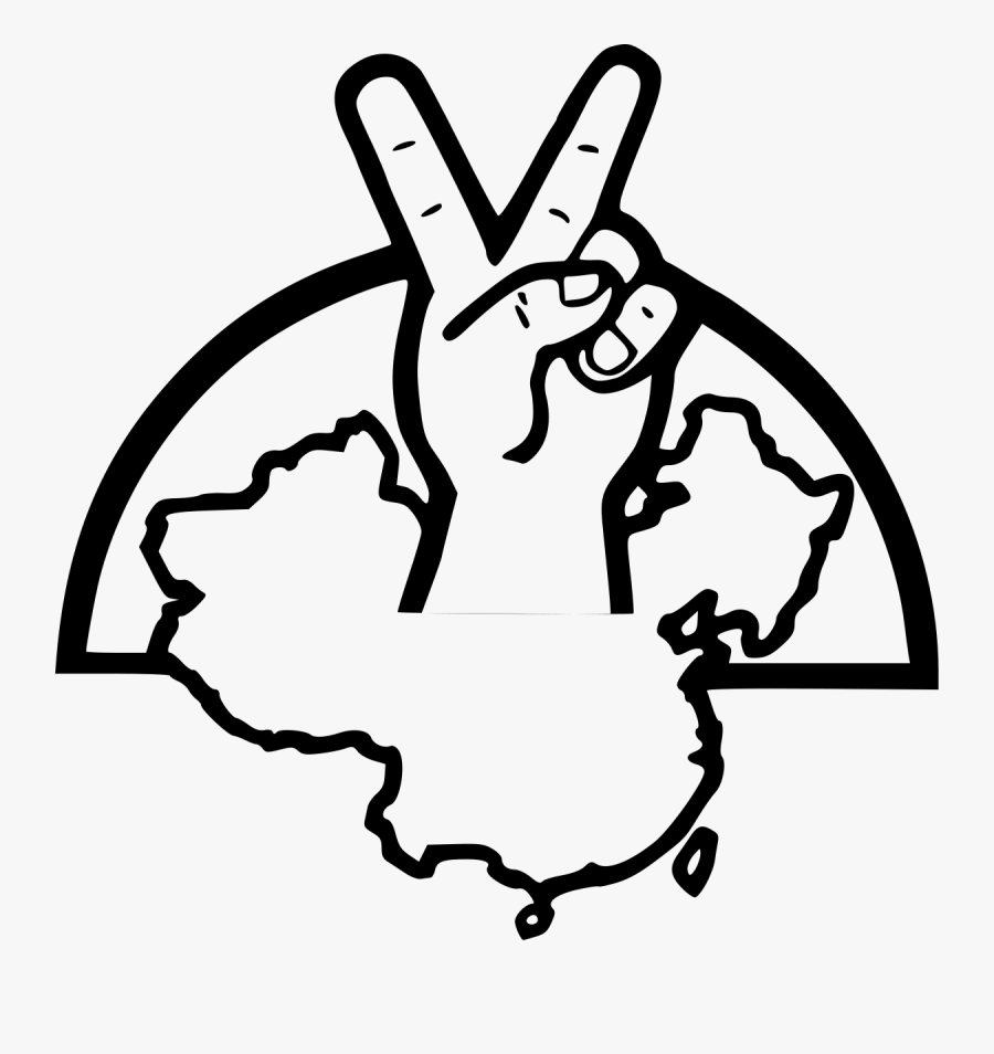 Clipart Download Protest Drawing Street Hong Kong - Support Hong Kong Is China's, Transparent Clipart