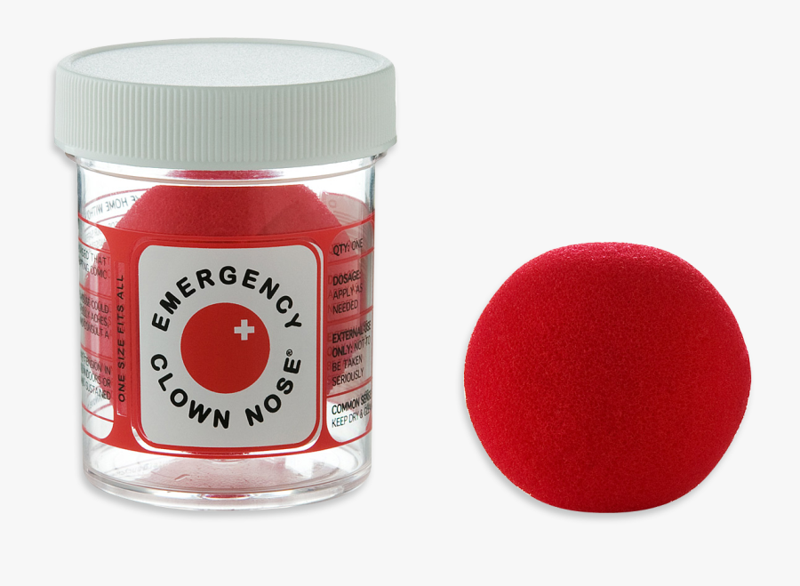 Emergency Clown Nose-0 - Emergency Clown Nose, Transparent Clipart