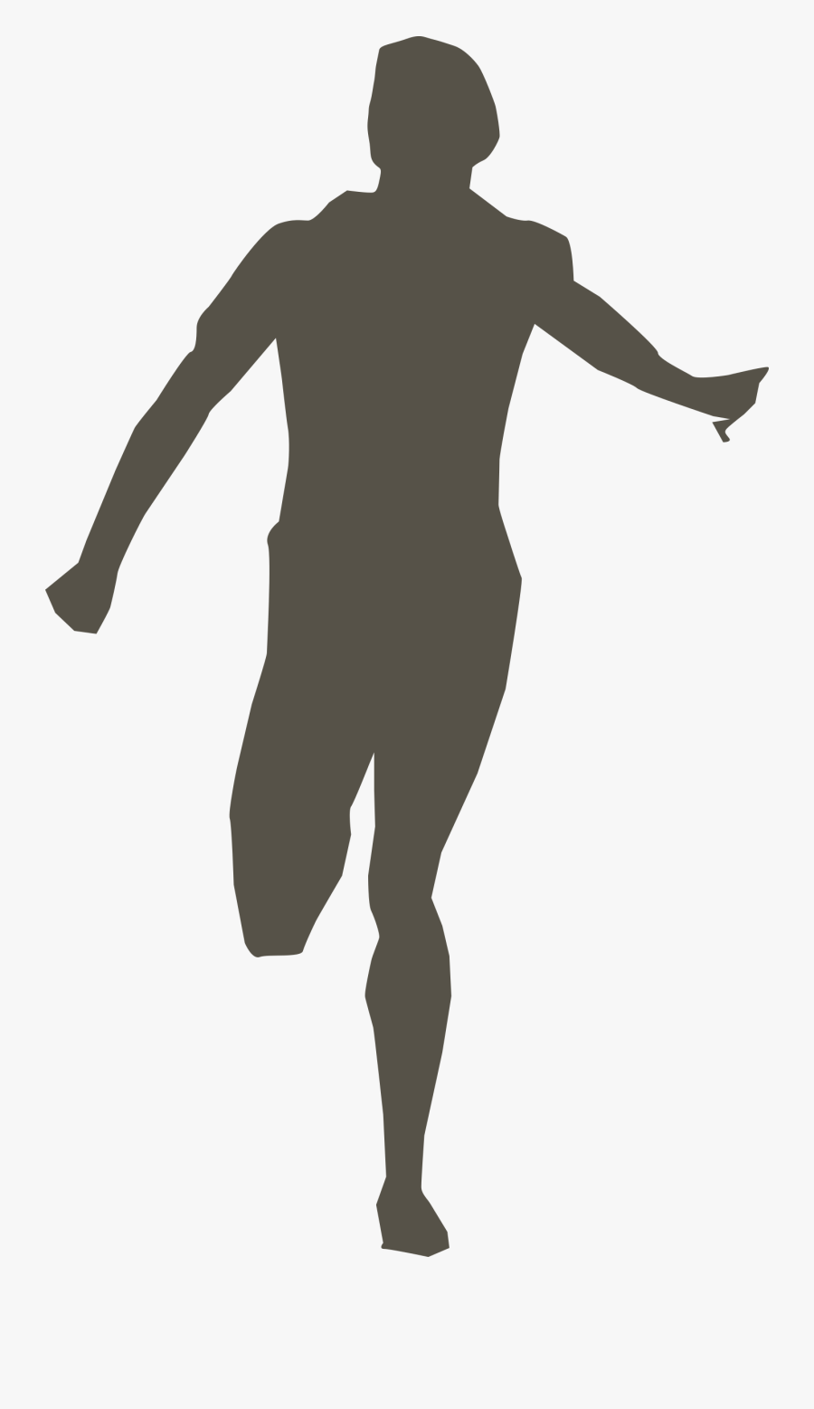 Runner Clip Art - Clipart Runner Silhouette Png, Transparent Clipart