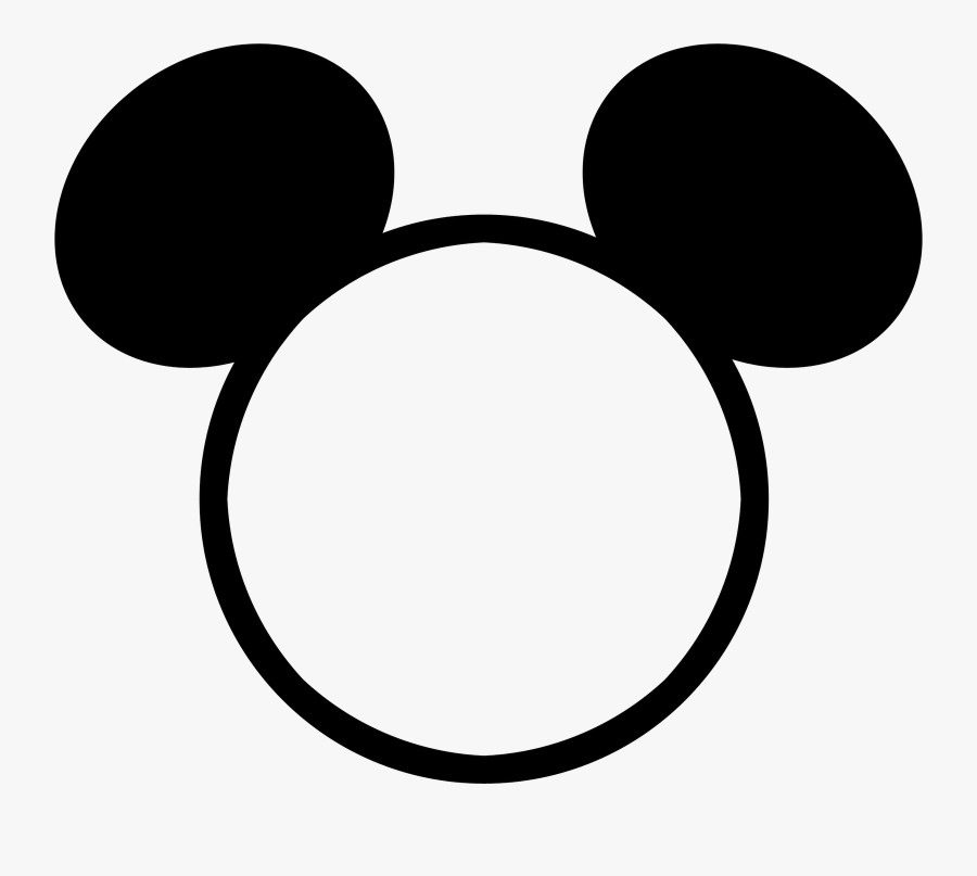 Free Download Clip Art - Mickey Mouse Head Outline Png , Free ...
