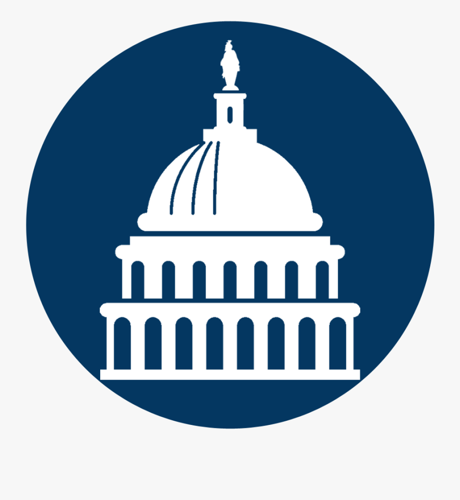 Washington Dc Icons - House Of Representatives Icon, Transparent Clipart