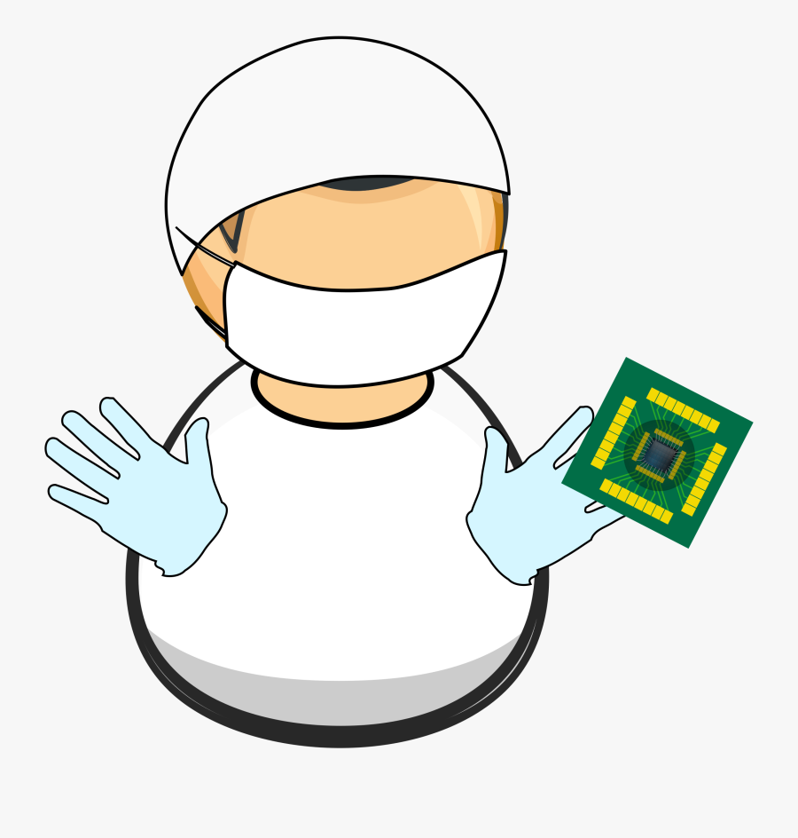 Lab Worker Vector Clipart Image Free Stock Photo Public - Vector Graphics, Transparent Clipart