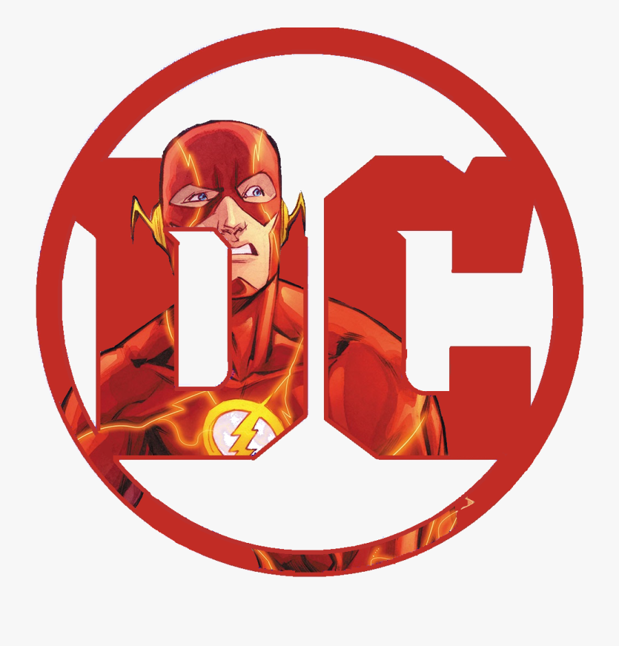 Dc Clipart Photo Download - Dc Comics Flash Logo, Transparent Clipart