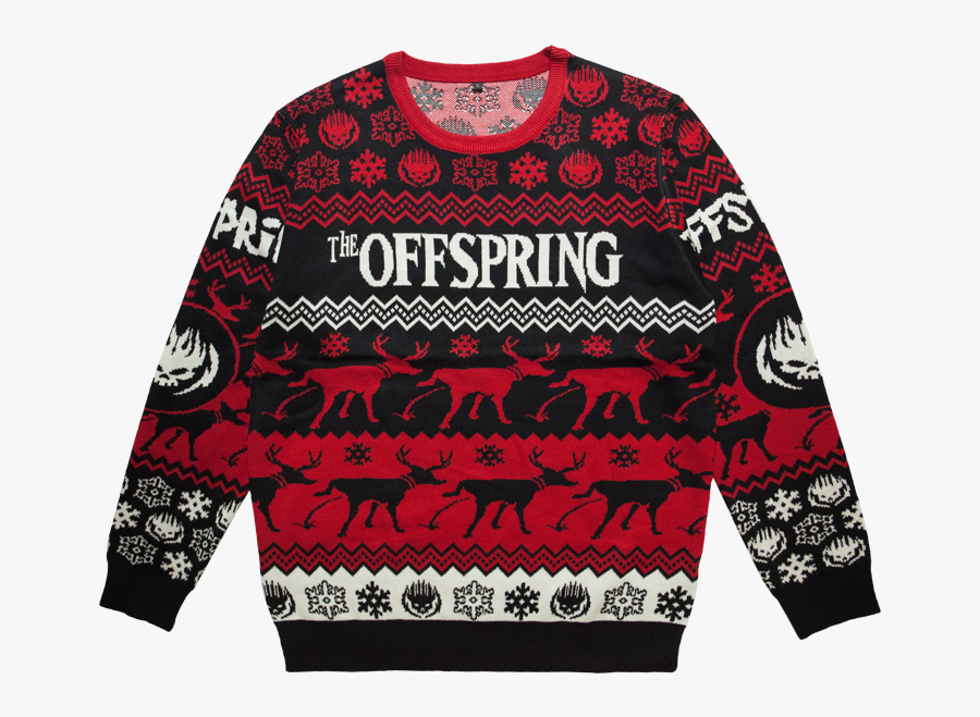 Atractivo Ugly Christmas Sweater Knitting Pattern Imágenes - Offspring Christmas Sweater, Transparent Clipart