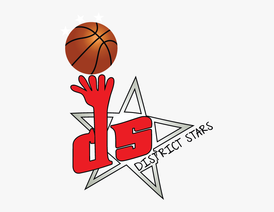 District Stars Youth Foundation - District Stars Aau Basketball, Transparent Clipart