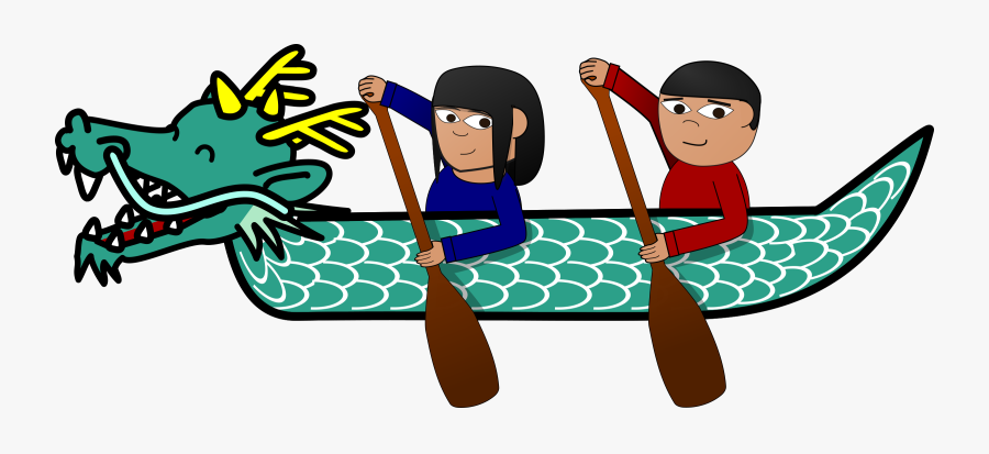 Clip Art Boat Race Clipart - Dragon Boat Clipart, Transparent Clipart