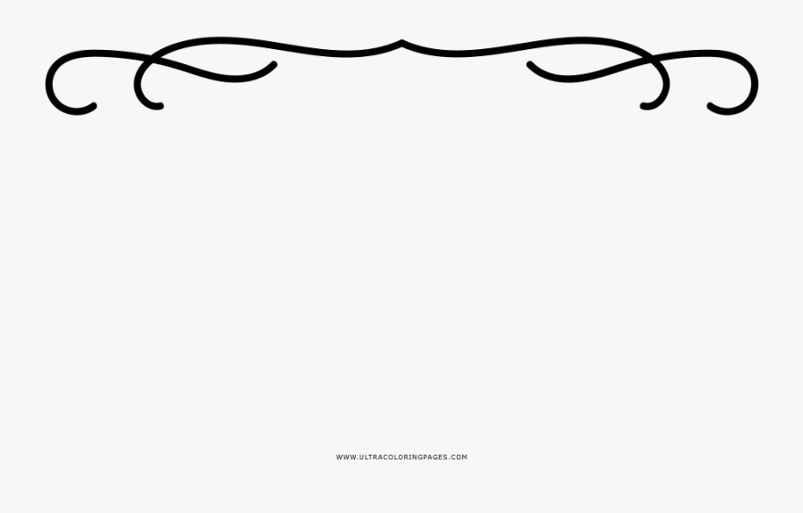 Divider Coloring Page - Line Art, Transparent Clipart