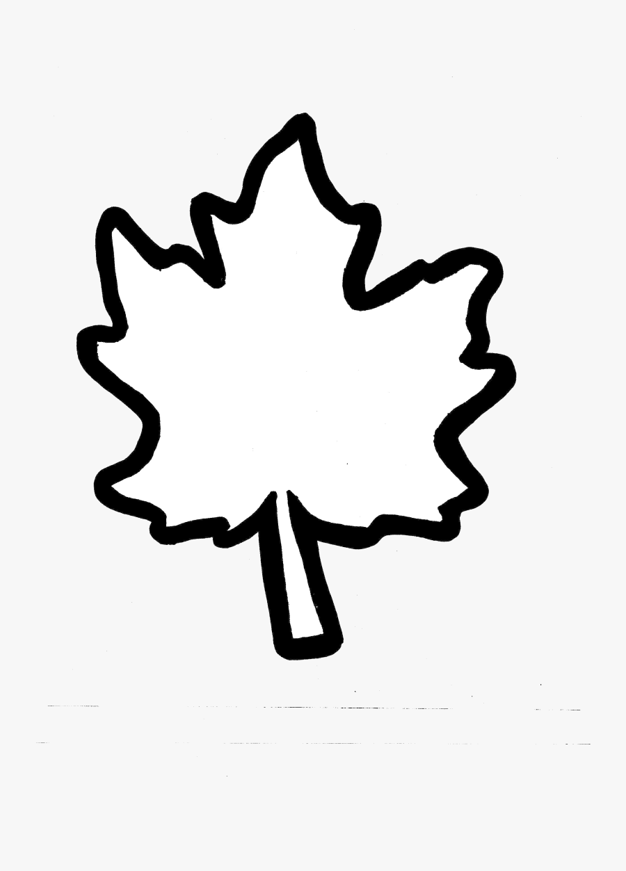 Leaf Outline Fall Leaves Cliparts Abeoncliparts Vectors - Clipart Fall Leaf Outline, Transparent Clipart