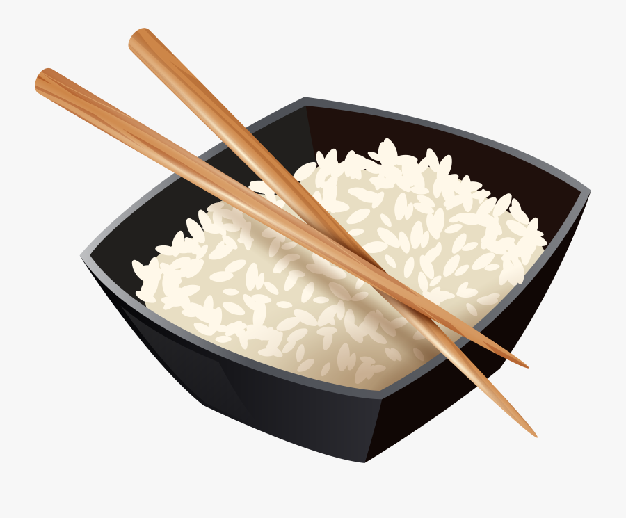 Chinese Rice And Chopsticks, Transparent Clipart