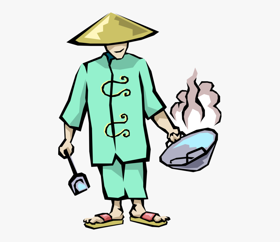Transparent Cooking Clipart Png - Chinese Woman Cooking Clipart, Transparent Clipart