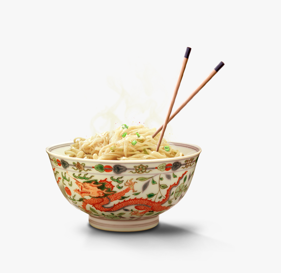 Food Clipart Noodle Bowl - Chinese Food Bowl Png, Transparent Clipart