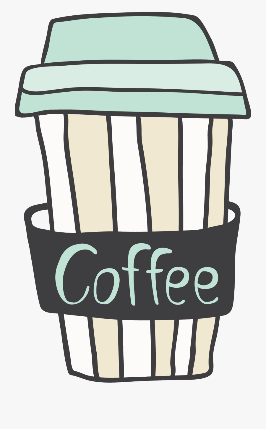 Coffee Cup Paper Clip Art, Transparent Clipart