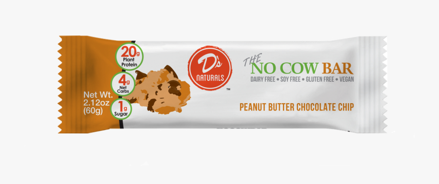 Choc Chip Png Guinea Pig - D's Naturals No Cow Bar Nutrition Label, Transparent Clipart