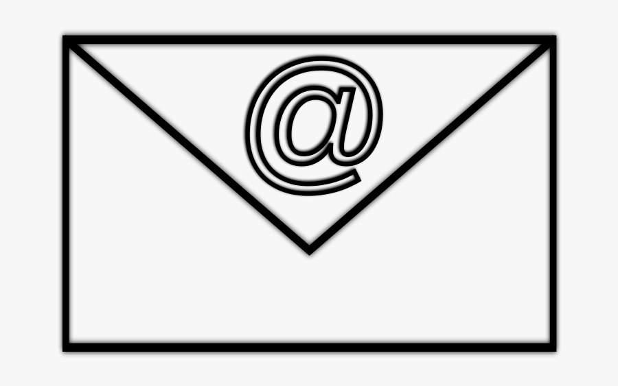 Download Mail And Clip - Mail Black And White Clipart, Transparent Clipart