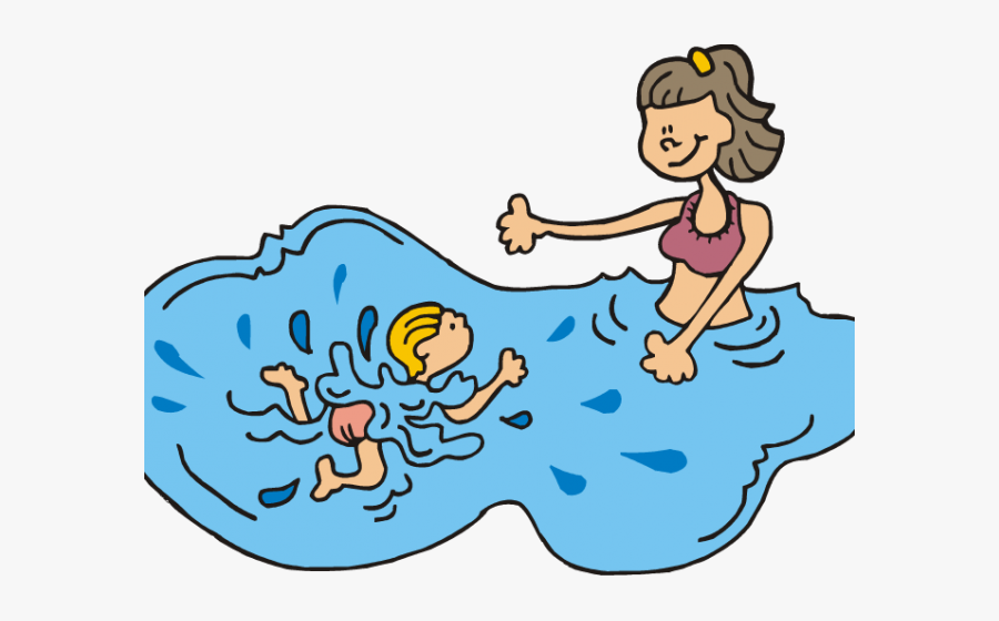 Swimming Teacher Clip Art, Transparent Clipart