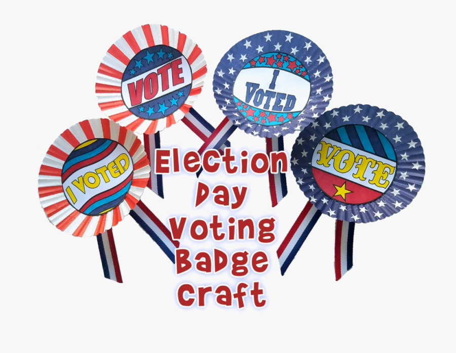 Election Day Transparent - Voting Arts And Crafts, Transparent Clipart