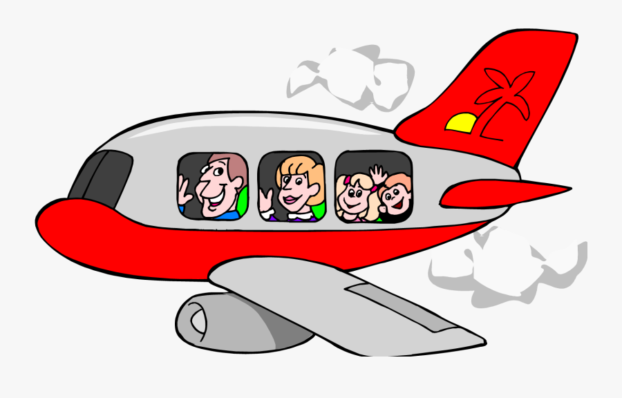 People In Aeroplane Clipart, Transparent Clipart