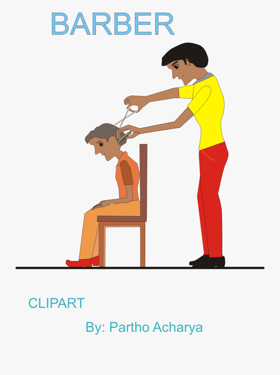 Clip Art For Free - Indian Hair Cutter Clipart, Transparent Clipart