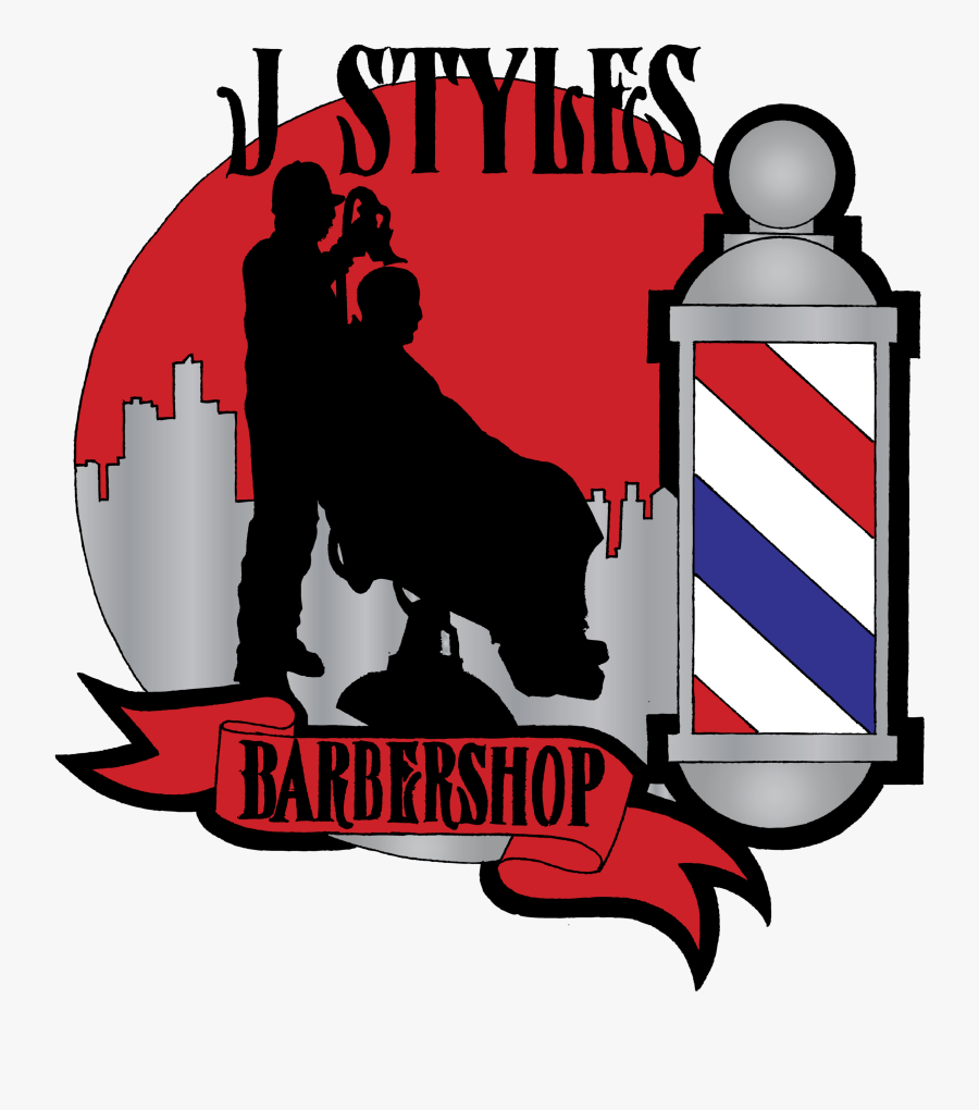 Graphic Barber Shop Clipart Free - Logo Barbershop, Transparent Clipart