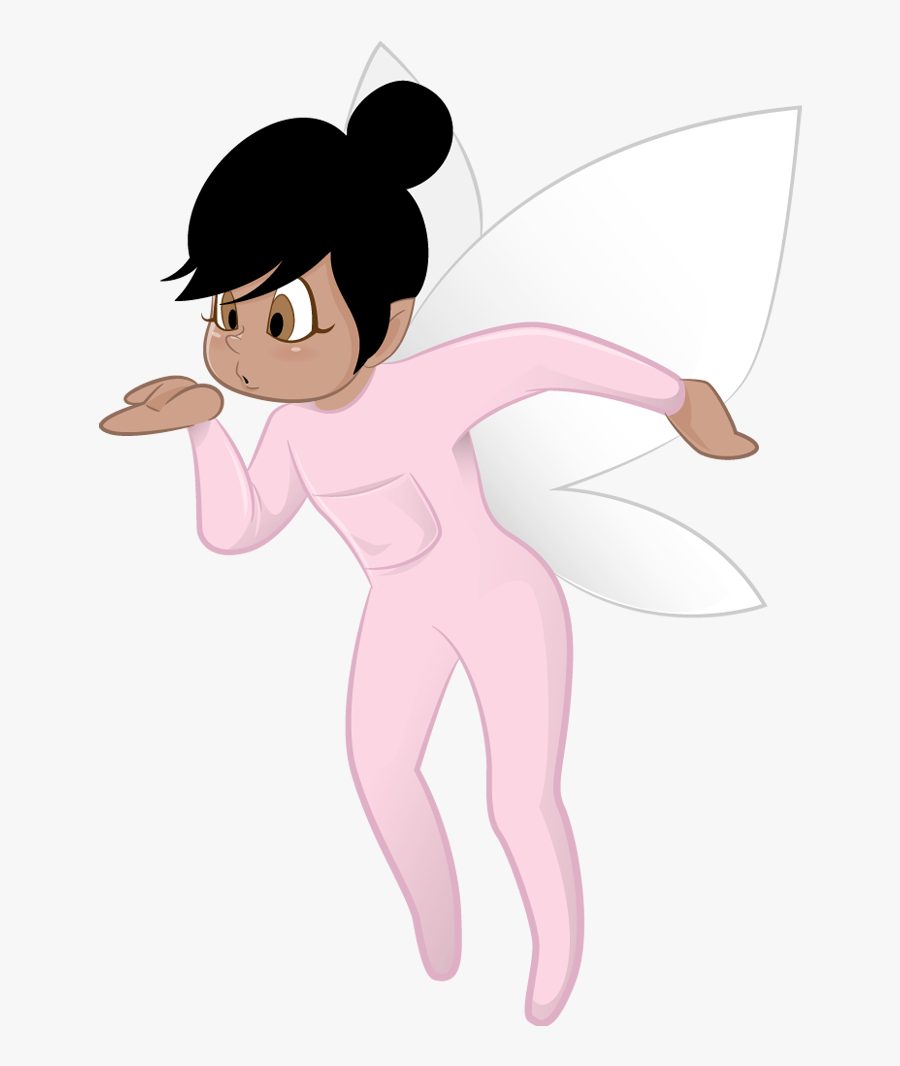 Tooth Fairy Tyke Girl Dark Skin - Black Tooth Fairy Png , Free ...