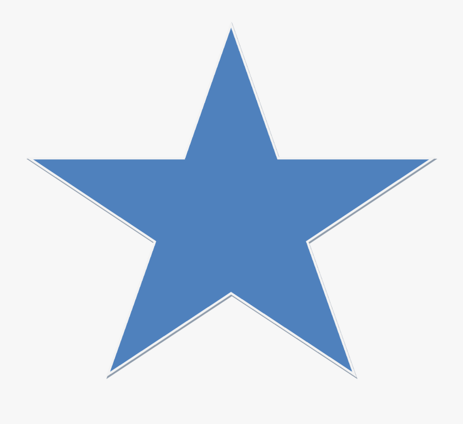 Blue Star Png Image - Transparent Background Blue Star, Transparent Clipart