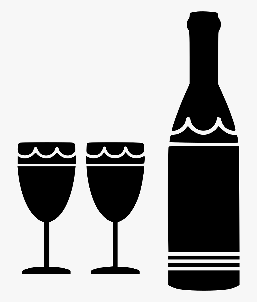 Transparent Goblet Clipart - Glass Bottle, Transparent Clipart